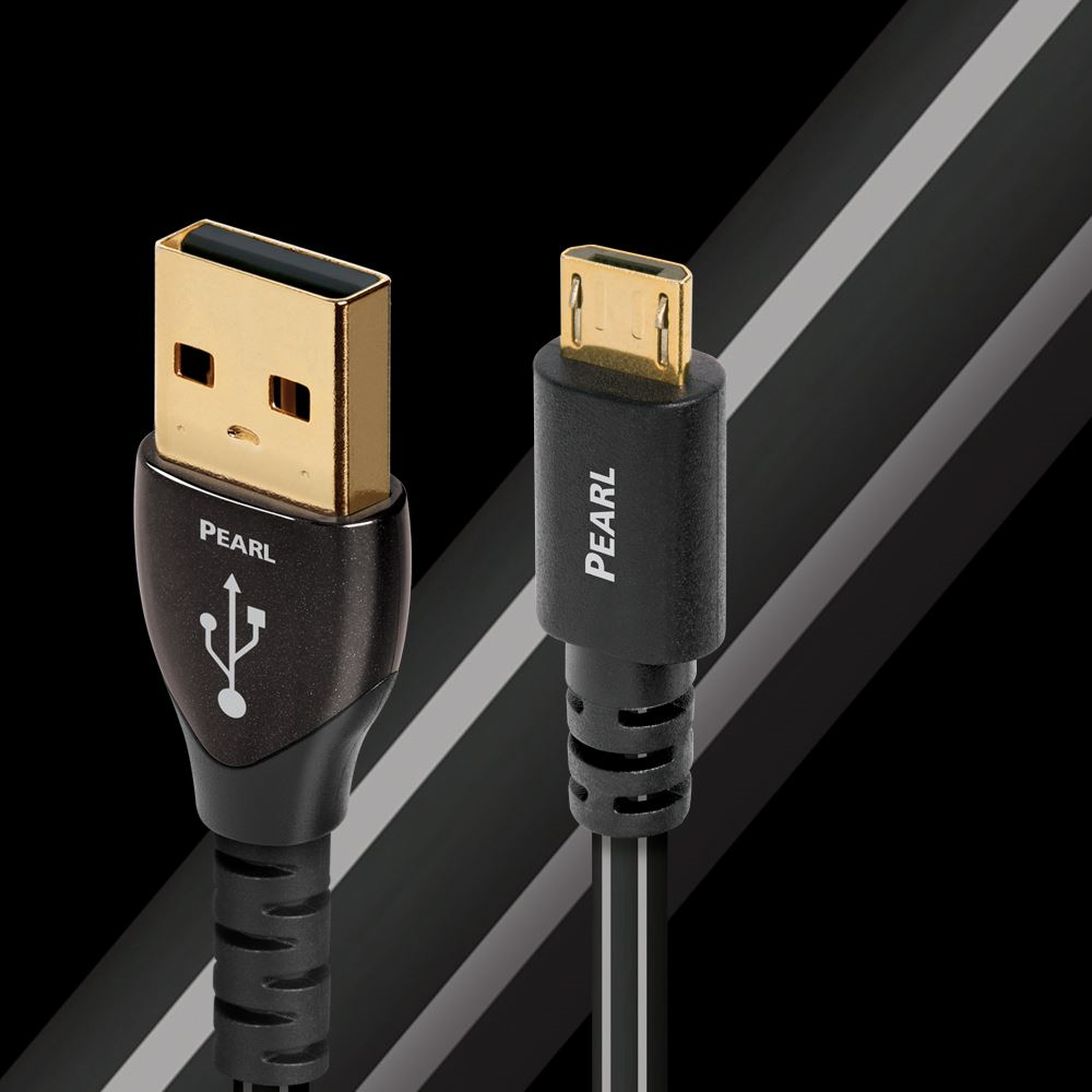 AudioQuest Pearl USB-A > Micro B 2.0 High-Definition Digital Audio Cable
