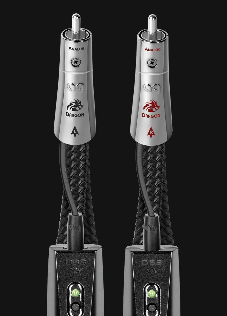 AudioQuest Dragon RCA > RCA Analog Audio Interconnect Cable (Pair)