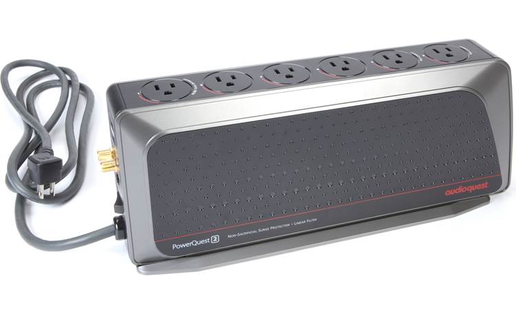 AudioQuest PowerQuest® 2 6-Outlet Power Conditioner & Non-Sacrificial Surge Protector