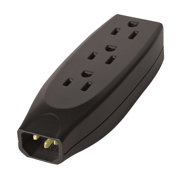 AudioQuest IEC > 3US Power Strip Male IEC > 3 Female IEC
