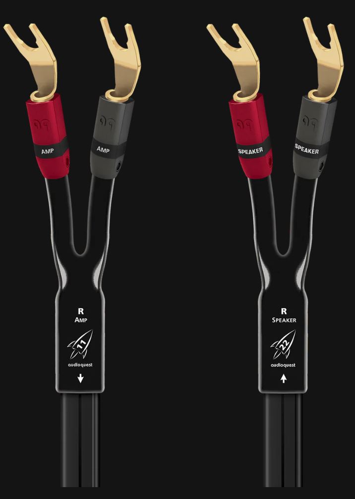 AudioQuest Rocket 11 Full-Range Speaker Cable w/ SureGrip 100 Connectors