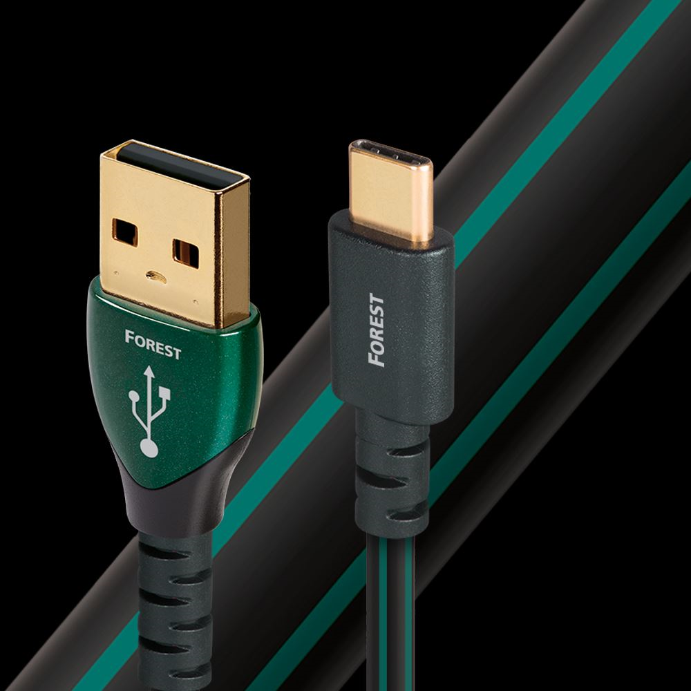 AudioQuest Forest USB-C > A High-Definition Digital Audio Cable