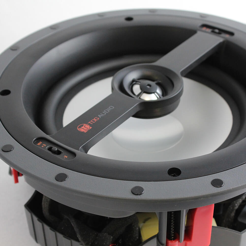 8" No Flange Ceiling with Aluminum Trueform Woofer