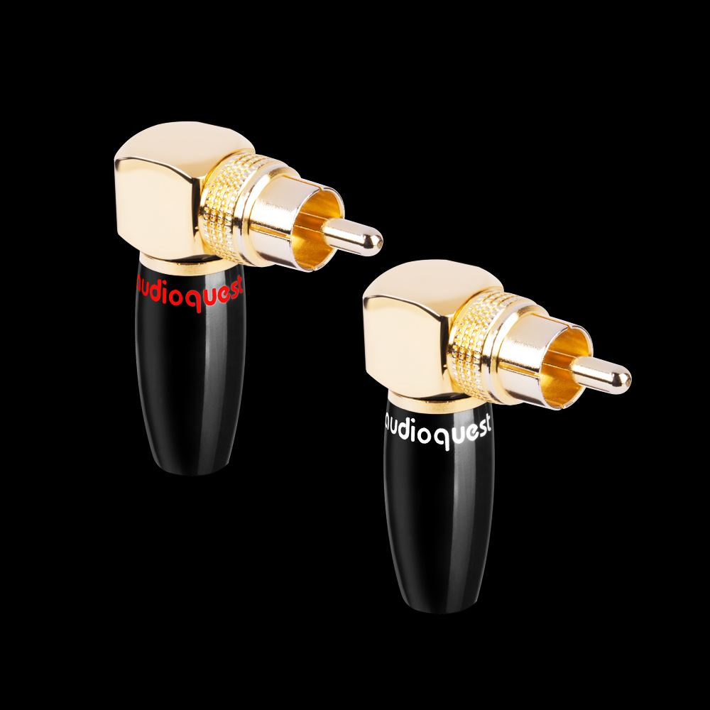 Right-Angle RCA Plugs